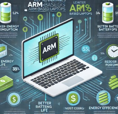 لپ‌تاپ‌های مجهز به پردازنده‌های ARM