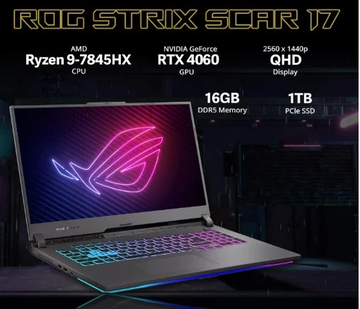 لپ‌تاپ ASUS ROG STRIX